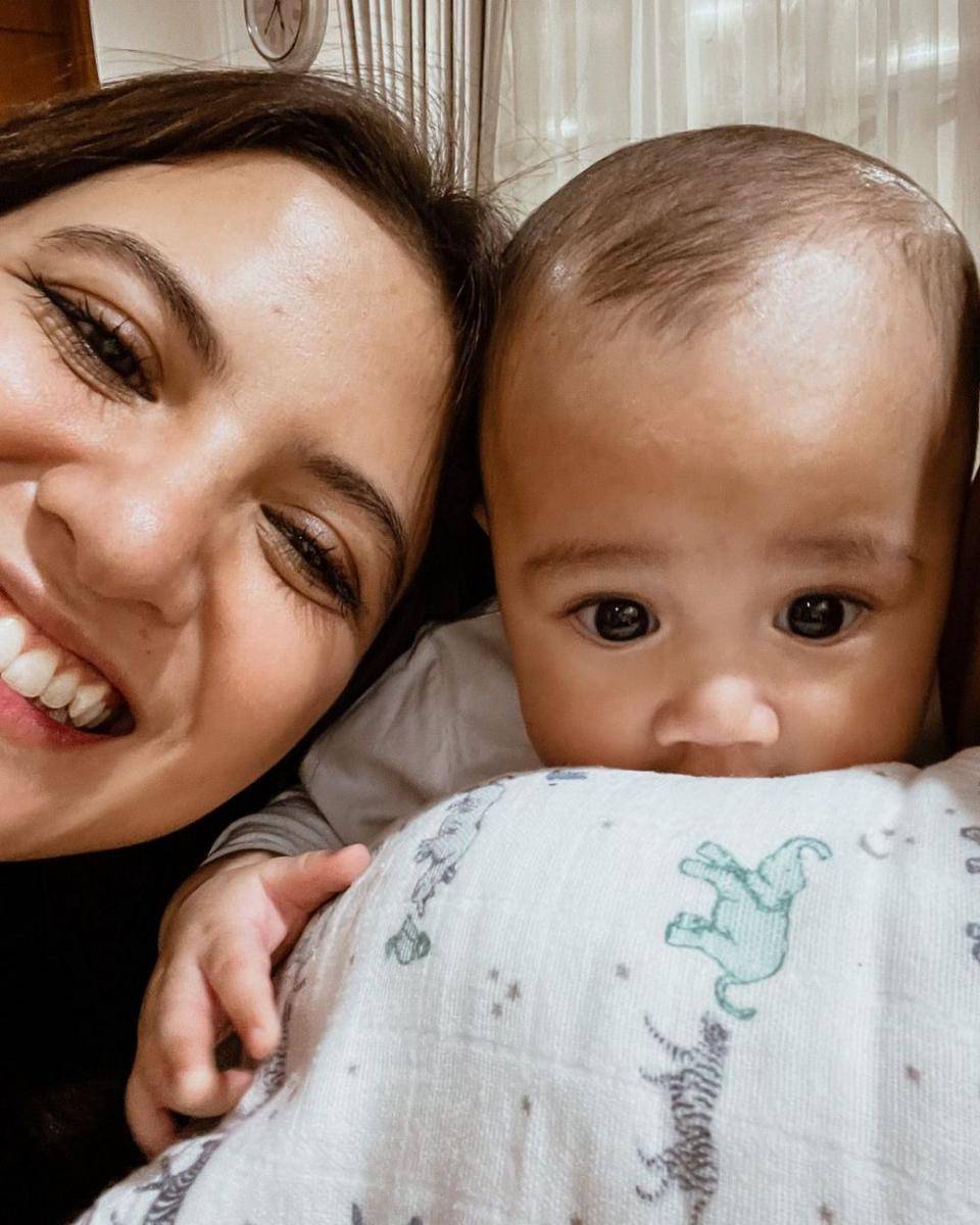 Marsha Aruan dan Rayyanza (instagram.com/aruanmarsha)