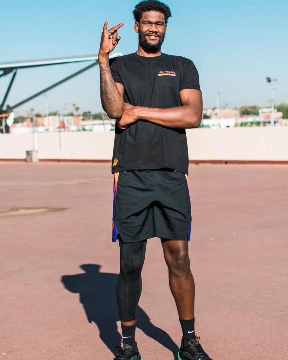 potret Deandre Ayton (instagram.com/deandreayton)