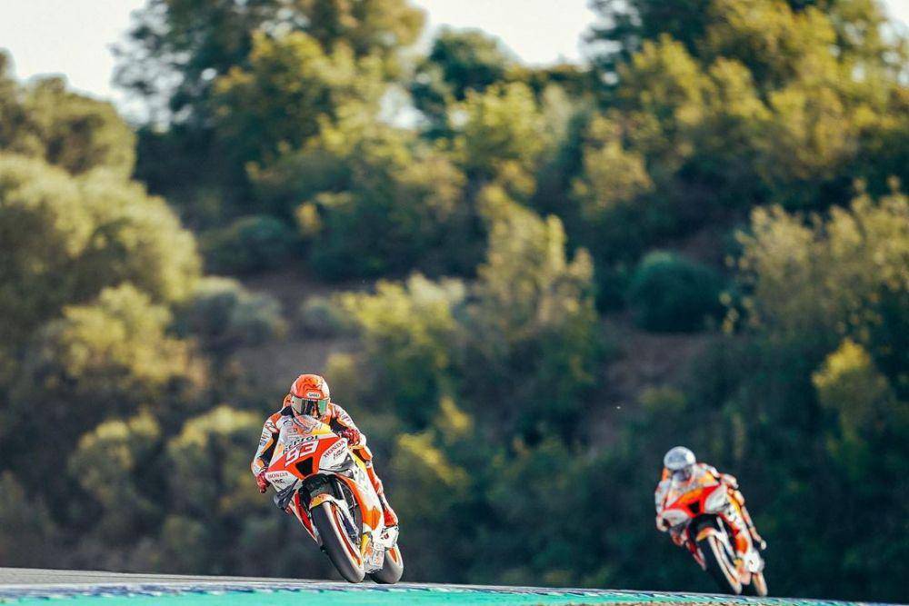 Marc Marquez dan Pol Espargaro (instagram.com/hrc_motogp)