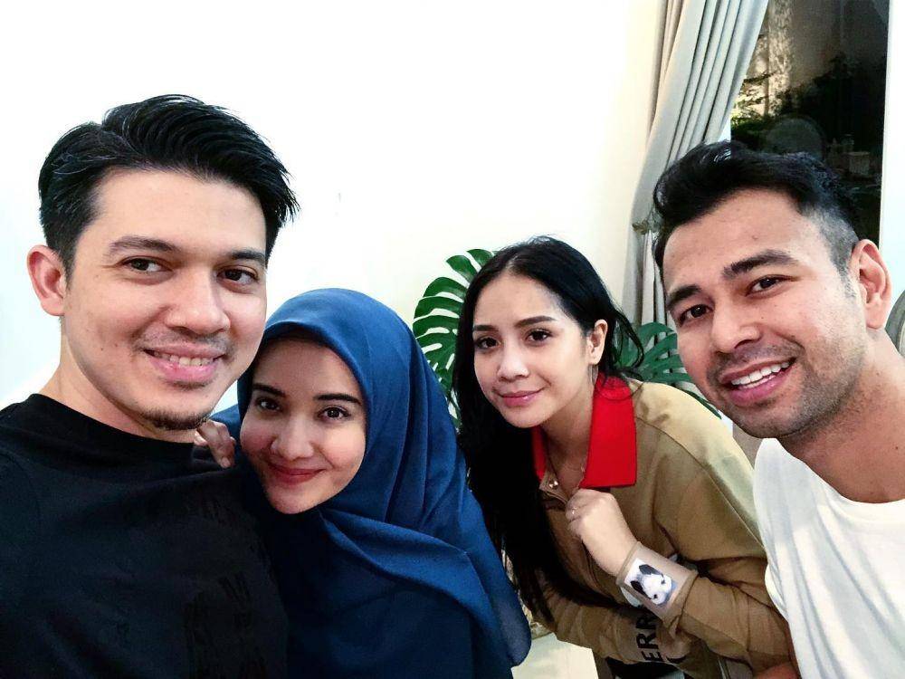 Raffi Ahmad, Irwansyah, dan Zaskia Sungkar (Instagram.com/irwansyah_15/)