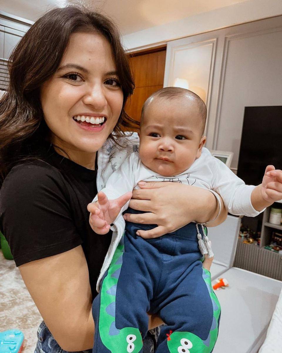 Marsha Aruan dan Rayyanza (instagram.com/aruanmarsha)