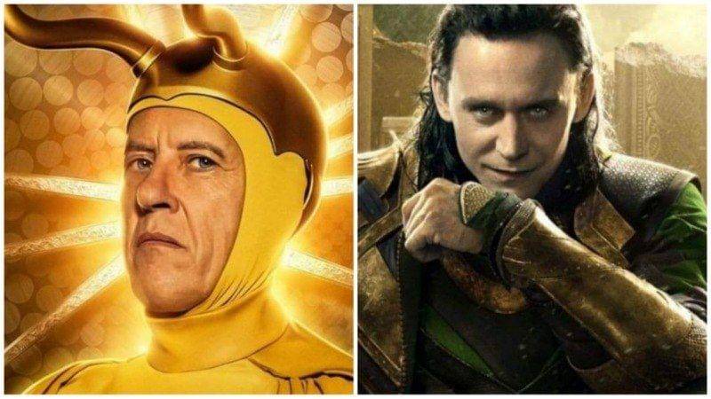 Classic Loki dan Loki utama. (Dok. Marvel Studio/Loki)