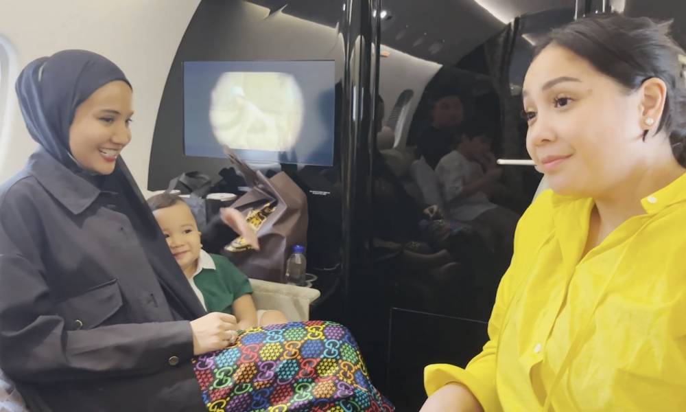 momen Raffi dan Gigi naik private jet ke Malang (youtube.com/RANS Entertainment)