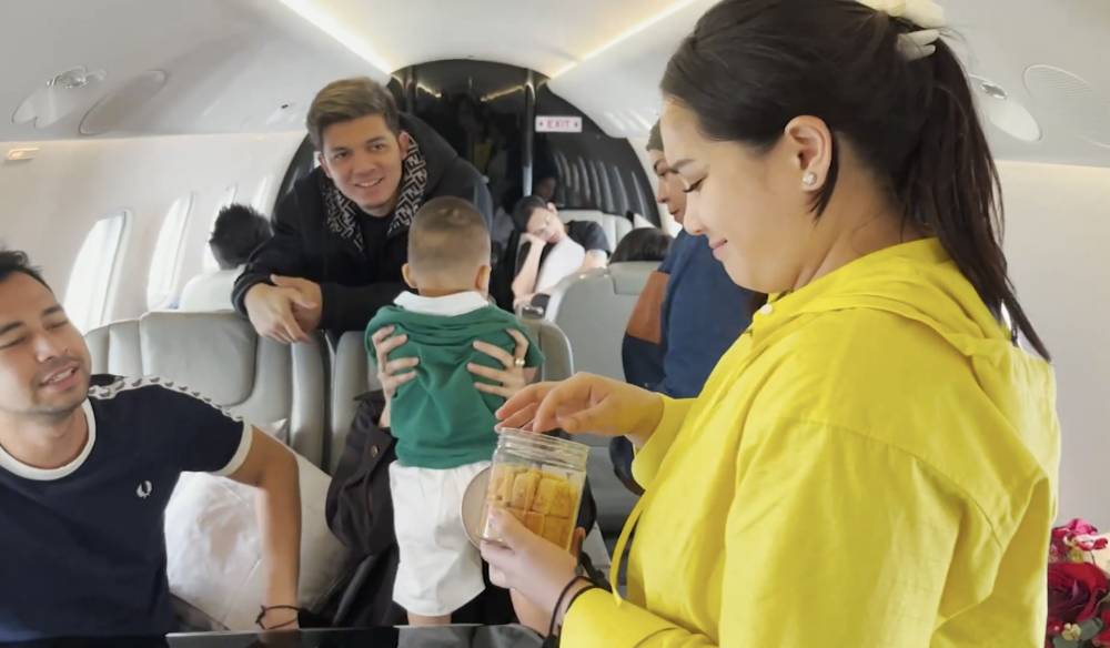 momen Raffi dan Gigi naik private jet ke Malang (youtube.com/RANS Entertainment)