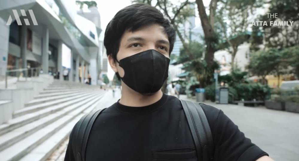 momen Atta dan Aurel belanja di Singapura (youtube.com/attahalilintar)