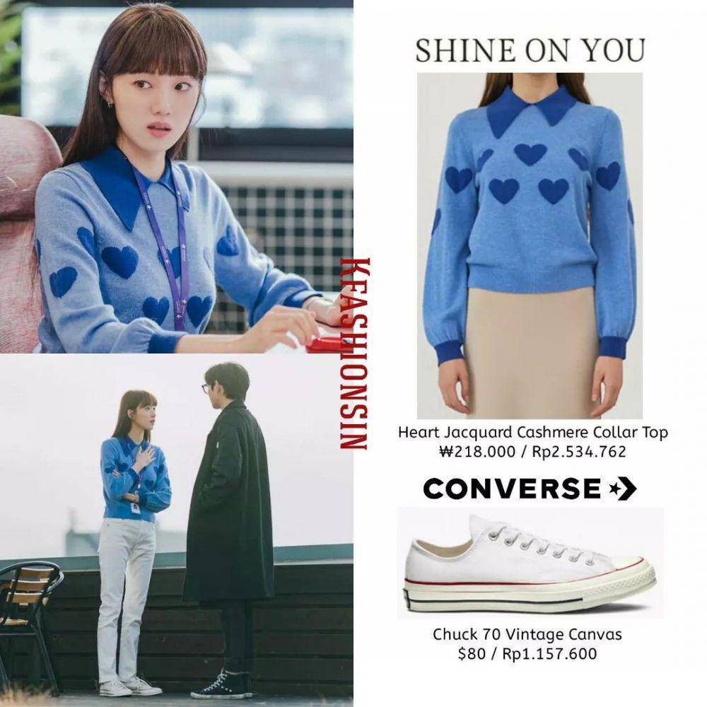 harga fashion item Lee Sung Kyung (instagram.com/kfashionsin)