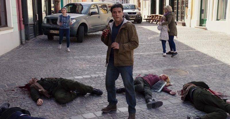 Steven mendapati anak buah Harrow sudah kalah. (Dok. Marvel Studio/Moon Knight)