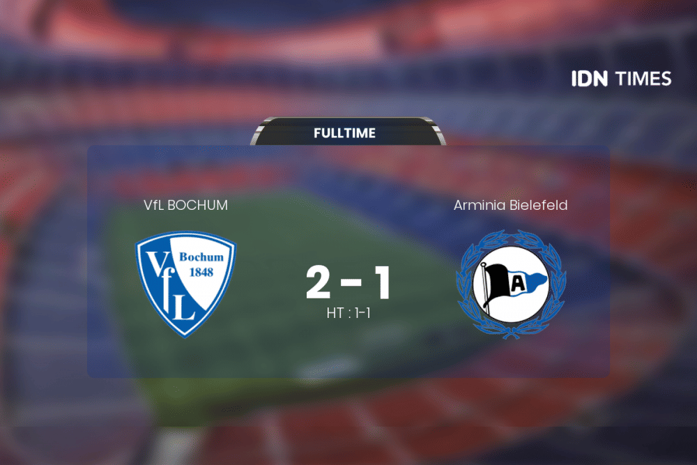 Vfl Bochum Curi Poin Penuh Atas Arminia Bielefeld