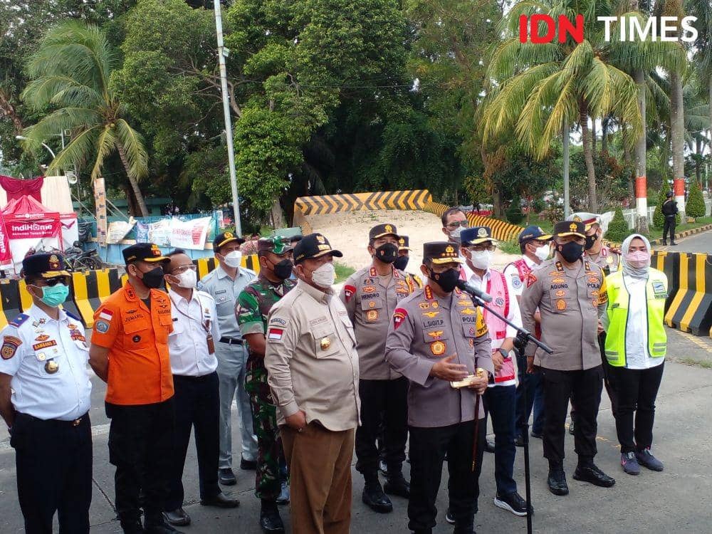 Sorotan Kapolri Kala Pantau Arus Balik di Pelabuhan Bakauheni