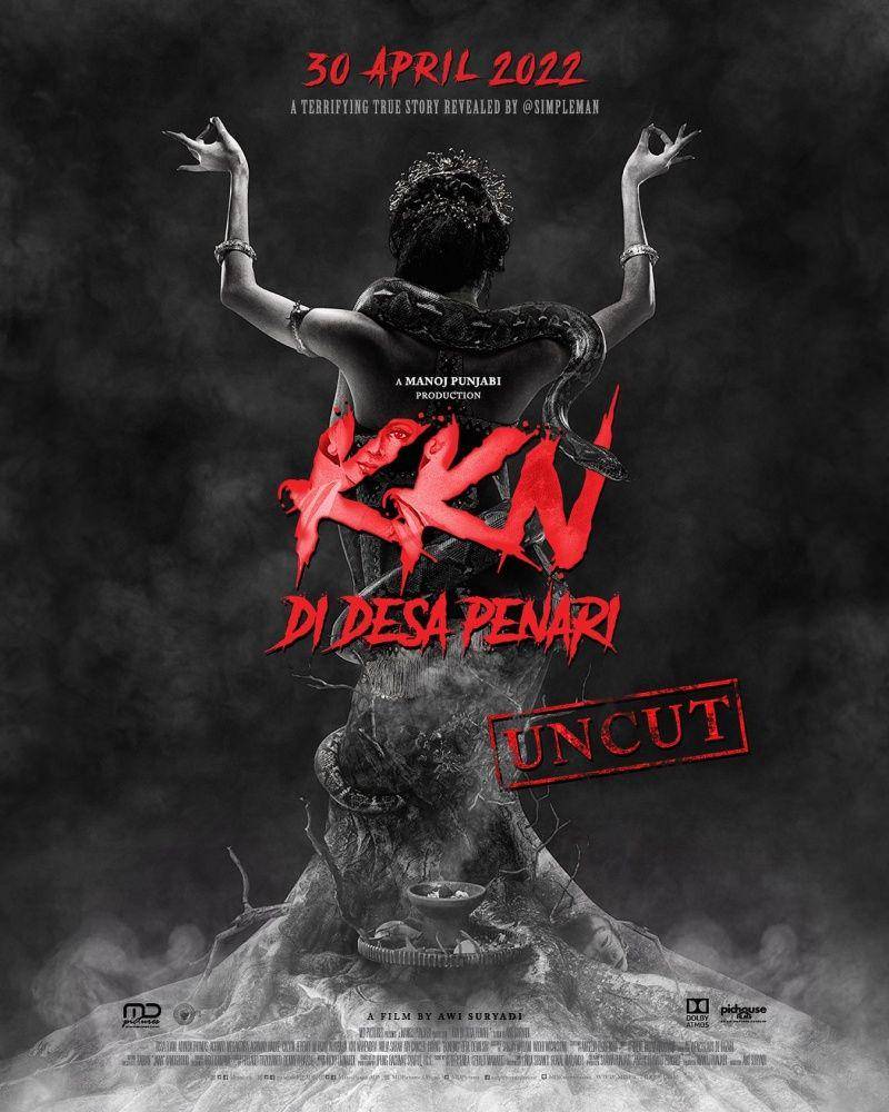 Ada 2 versi penayangan, uncut dan non uncut. (Instagram.com/kknmovie)