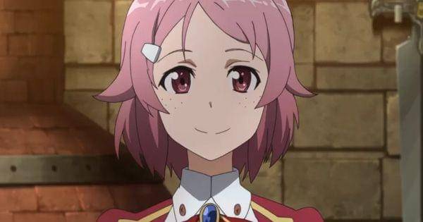 Lisbeth, gadis pandai besi di game SAO ( Dok. A-1 Pictures / Sword Art Online )