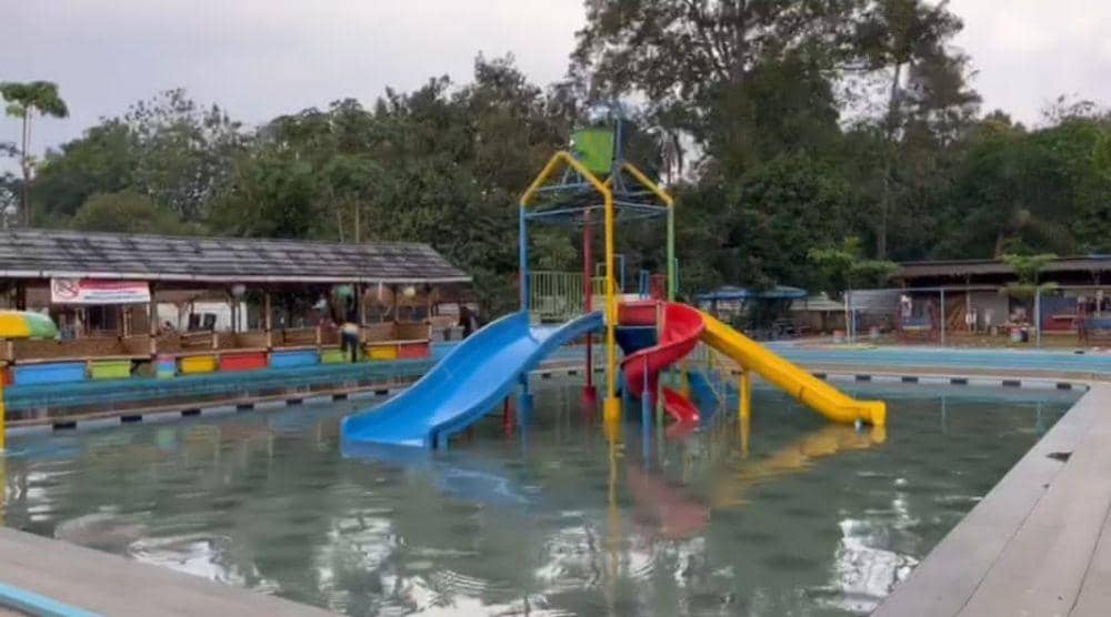 Salah satu spot lokasi yang kerap dikunjungi wisatawan di Taman Herbal Insani, Kelurahan Duren Seribu, Kecamatan Bojongsari, Kota Depok. (Istimewa)