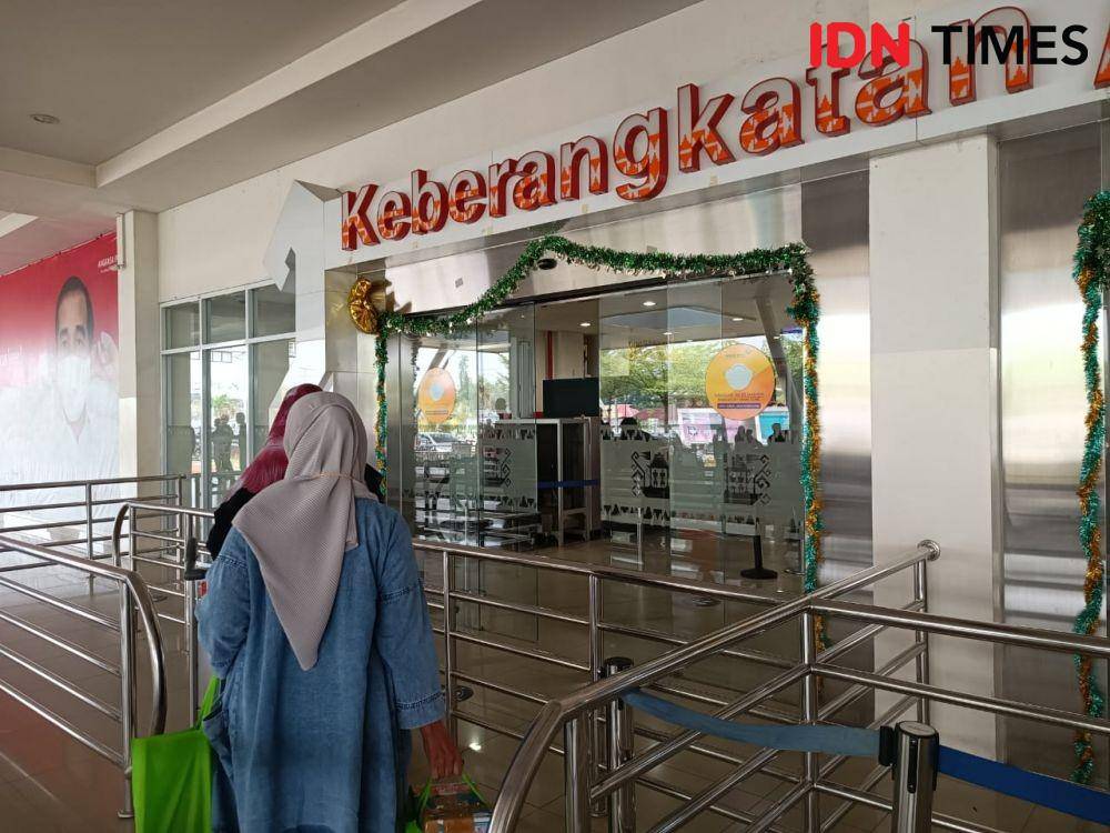 Aktivitas Bandara Radin Inten II Lampung di H+6 Lebaran 2022/1443 H. (IDN Times/Tama Yudha Wiguna)