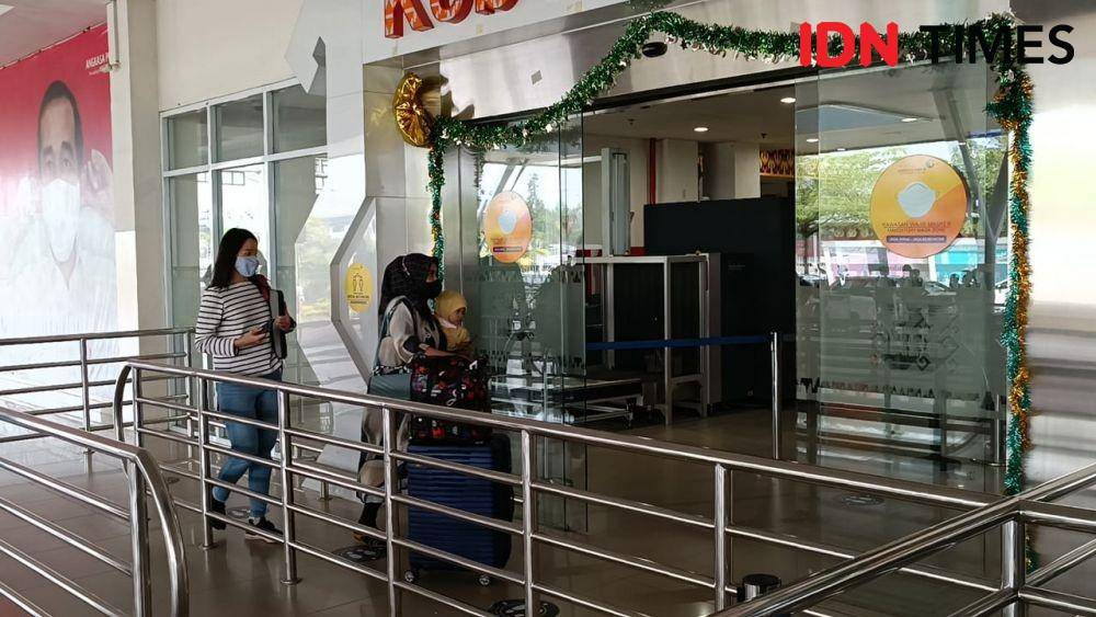 Aktivitas Bandara Radin Inten II Lampung di H+6 Lebaran 2022/1443 H. (IDN Times/Tama Yudha Wiguna)
