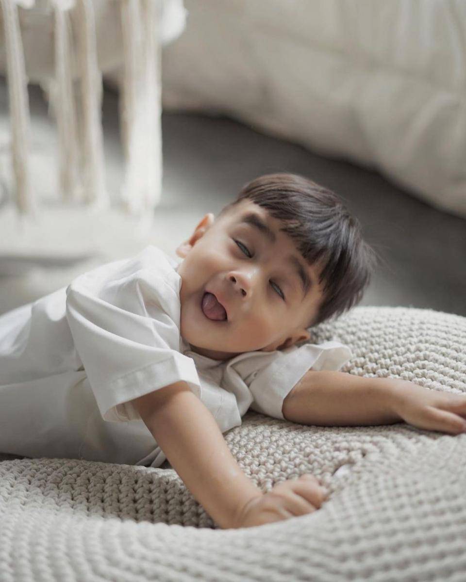 potret Gavin anak Helmi Nursifah (instagram.com/helminursifah)