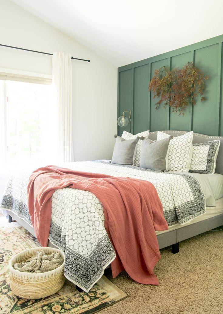ilustrasi kamar tidur musim gugur (pinterest.com/Laura | Heart Filled Spaces | DIY Home Decor | Home Improvement Projects | Crafts)