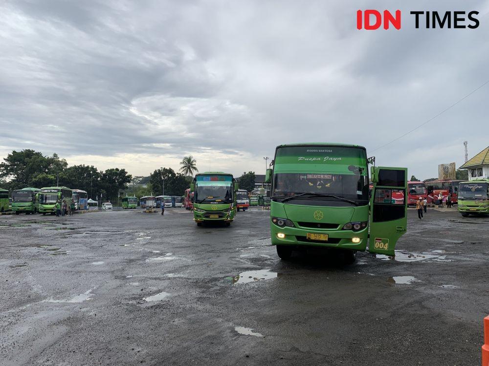 14 Awak Bus di Terminal Rajabasa Tes Urine oleh BNN, Hasilnya?
