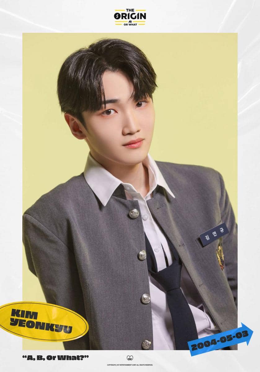 Kim Yeonkyu (twitter.com/THEORIGIN_AorB)