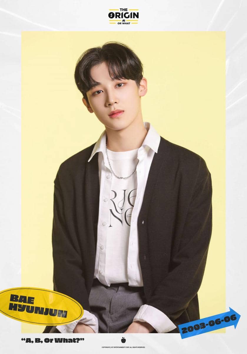 Bae Hyunjun (twitter.com/THEORIGIN_AorB)