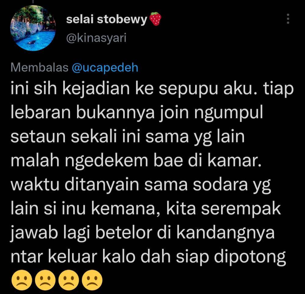 alasan anak gak pernah keluar rumah yang bikin ngakak (twitter.com/kinasyari)