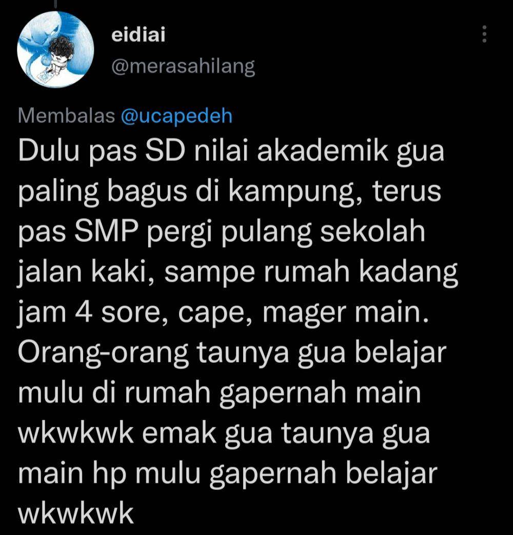 alasan anak gak pernah keluar rumah yang bikin ngakak (twitter.com/merasahilang)