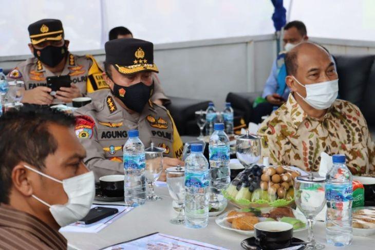 Irwasum Polri Pantau Arus Balik di Pintu Tol Tebing Tinggi