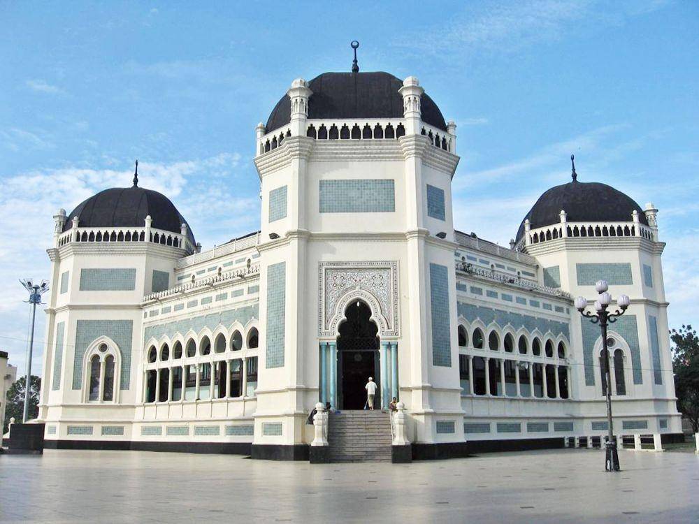 potret Masjid Raya Medan (cagarbudaya.sumutprov.go.id)