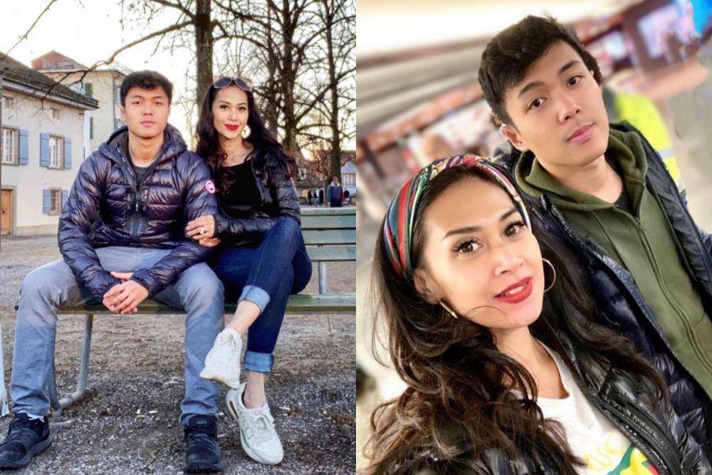 kolase potret Diah Permatasari dan putra (instagram.com/dps_diahpermatasari)