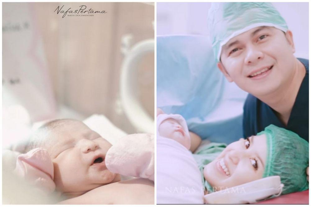 10 Momen Persalinan Anak Pertama Rosiana Dewi, Penuh Haru