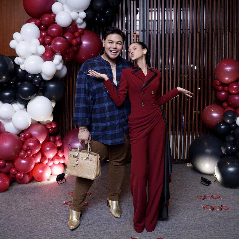 Potret akrab Ivan Gunawan dan Asila Maisa. (instagram.com/therealasilamaisa)