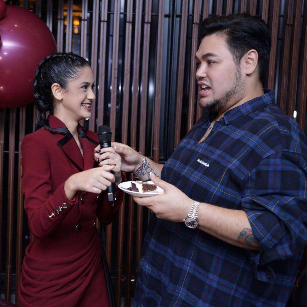 Potret akrab Ivan Gunawan dan Asila Maisa. (instagram.com/therealasilamaisa)