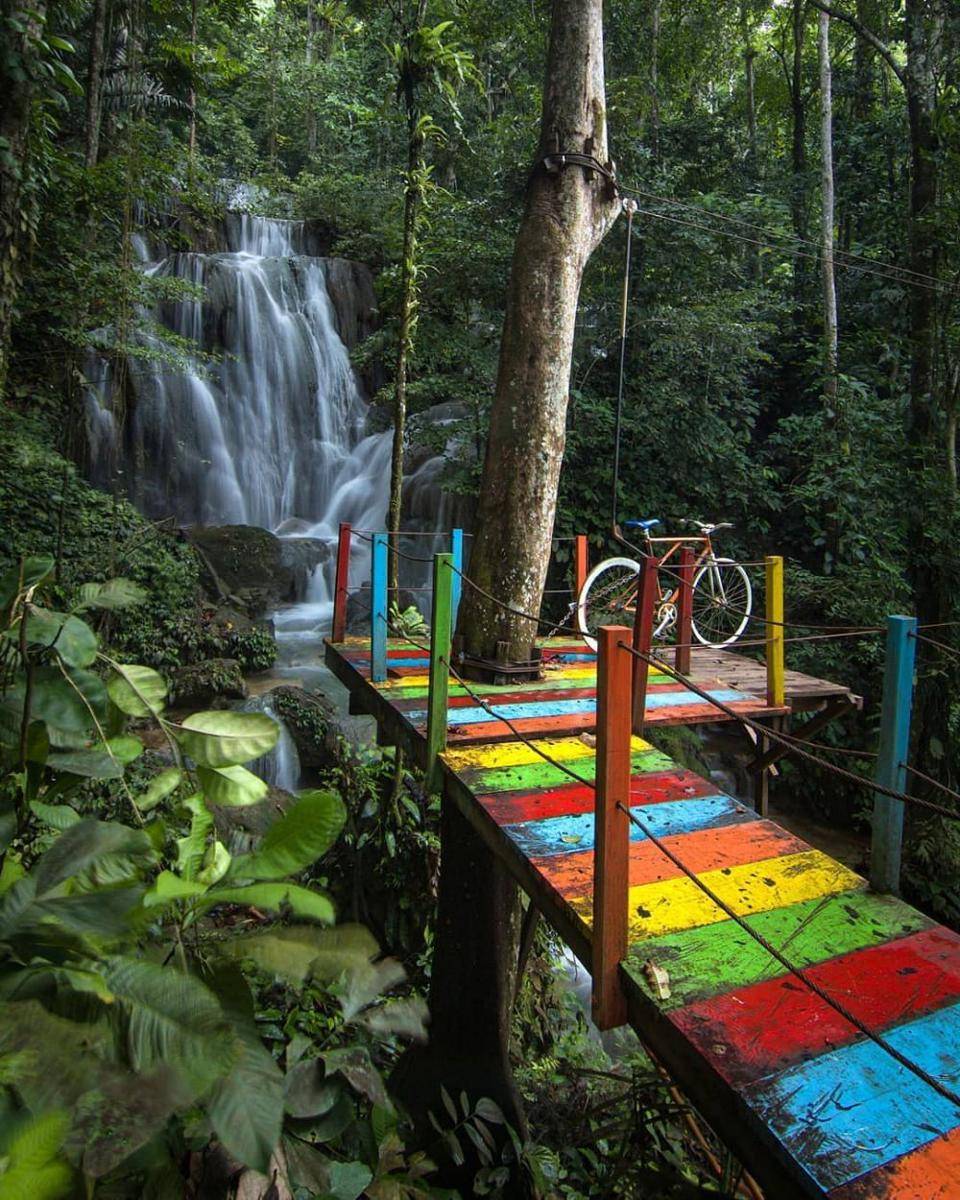potret Air Terjun Mata Buntu (instagram.com/taufiqrahman92)