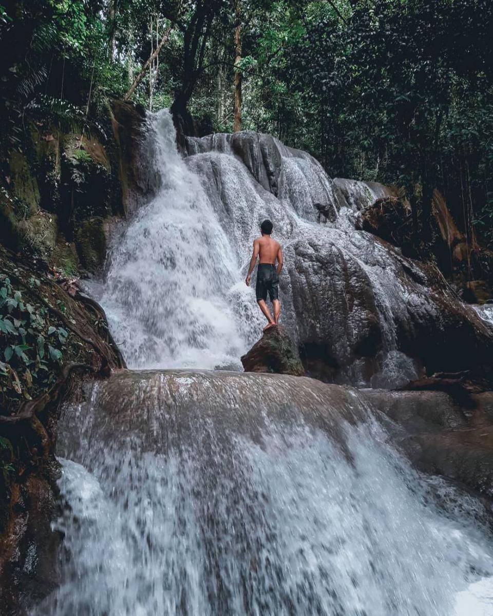 potret Air Terjun Mata Buntu (instagram.com/arifardiansyah92)
