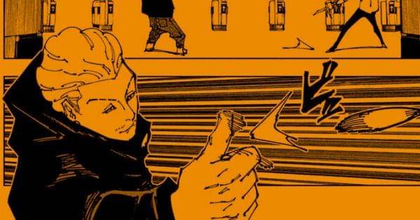 Hakari melempar bola pachinko ( Dok. Shueisha / Jujutsu Kaisen )