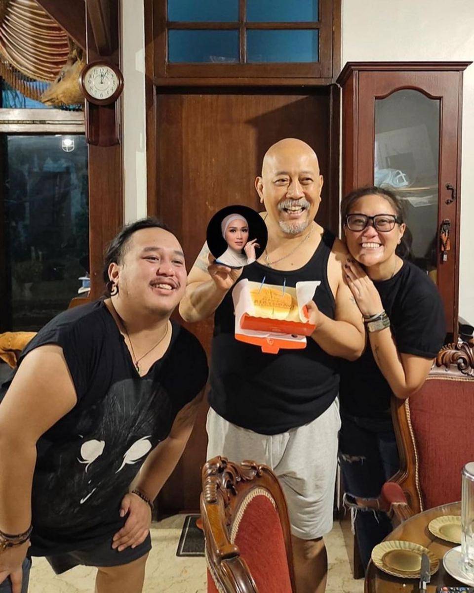 potret ultah Indro Warkop (instagram.com/indrowarkop_asli)