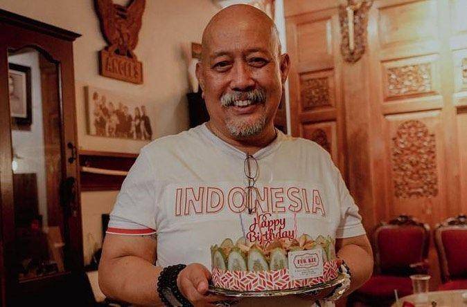 potret ultah Indro Warkop (instagram.com/ipoet7)