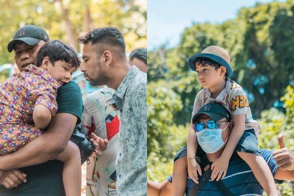 Jarang Terekspos, 10 Potret Rafathar Dikawal Bodyguard
