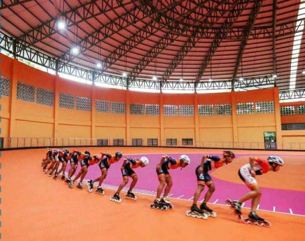 Jakarta International Roller Track Arena (JIRTA) di Sunter, Jakarta Utara. (Instagram/@aniesbaswedan).
