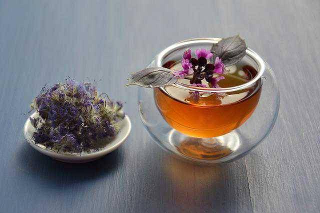 ilustrasi teh lavender (pixabay.com/Mareefe)