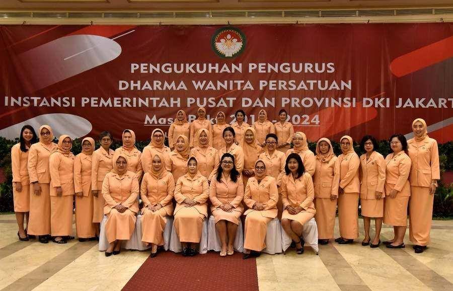 Ilustrasi Dharma Wanita (dok. Sekretariat Kabinet Republik Indonesia)