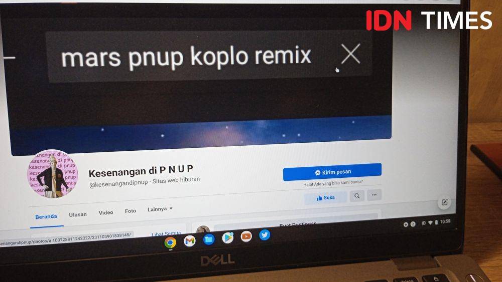 Laman shitpost Kesenangan di PNUP yang berbasis di Politeknik Negeri Ujung Pandang. (IDN Times/Achmad Hidayat Alsair)