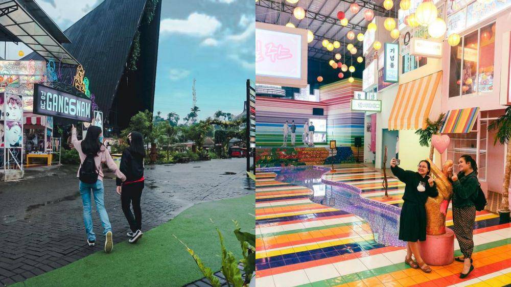 potret Gangnam Street Dusun Semilir (instagram.com/dusunsemilir)