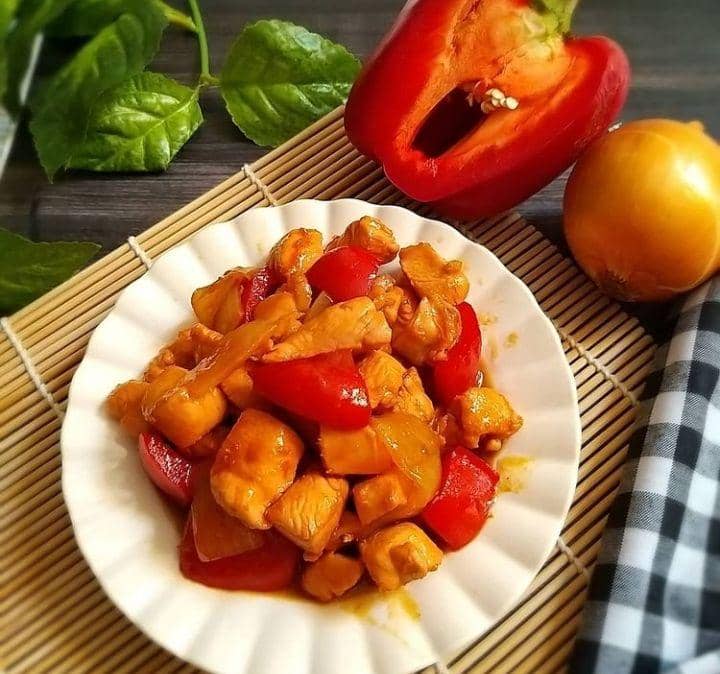 Resep Ayam Masak Paprika, Makanan Sehat untuk Keluarga