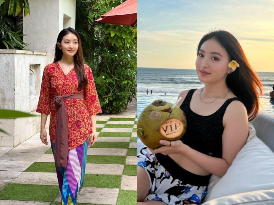9 Potret Menawan Natasha Wilona Liburan di Bali, Bikin Melongo!
