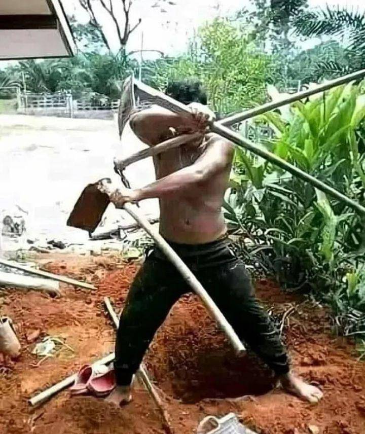 bapak-bapak kelebihan energi (instagram.com/ngumpulreceh)