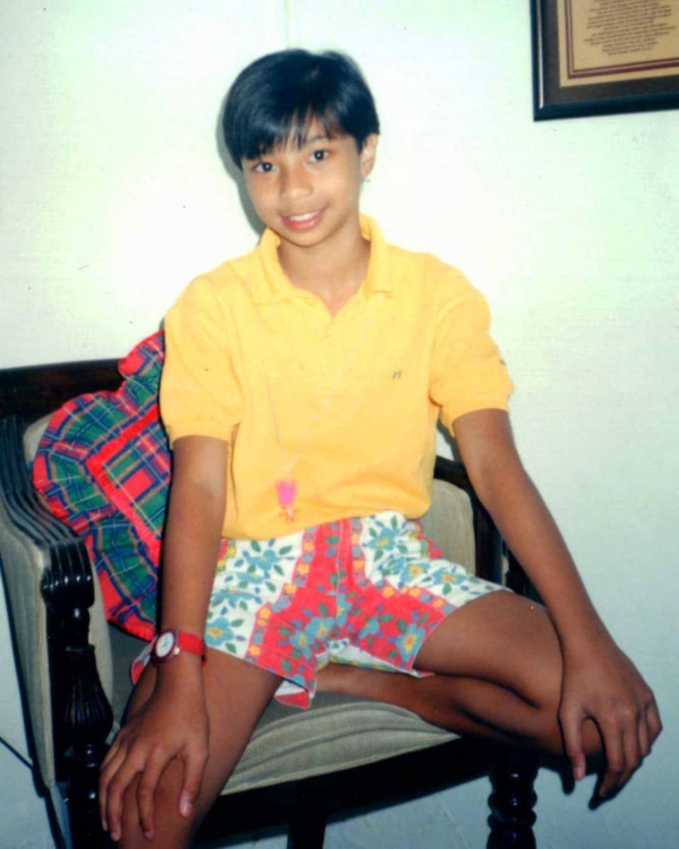 potret lawas masa kecil Shareefa Daanish (Instagram.com/shareefadaanish)