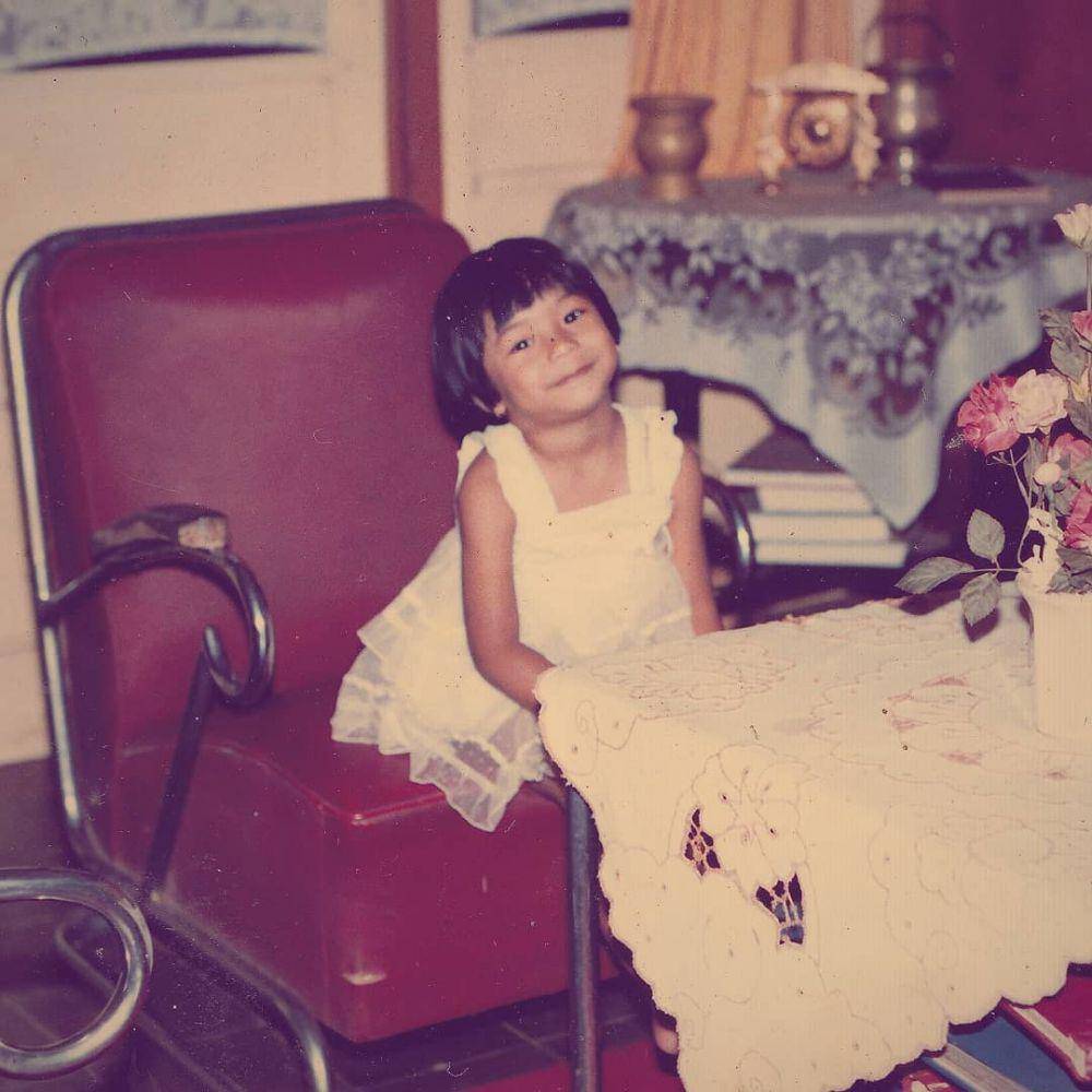 potret lawas masa kecil Shareefa Daanish (Instagram.com/shareefadaanish)