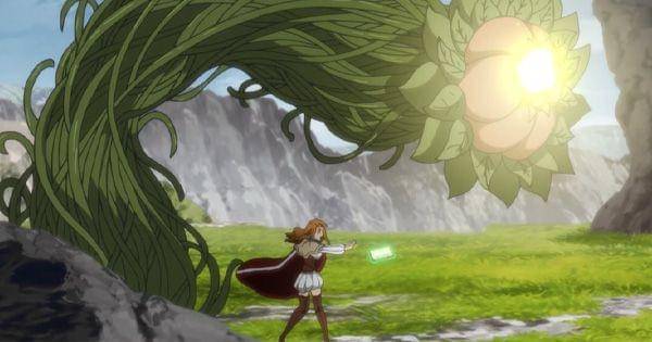 Salah satu teknik serangan Mimosa ( Dok. Pierrot / Black Clover )