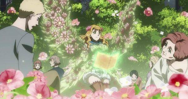 Mimosa menyembuhkan para penduduk ( Dok. Pierrot / Black Clover )