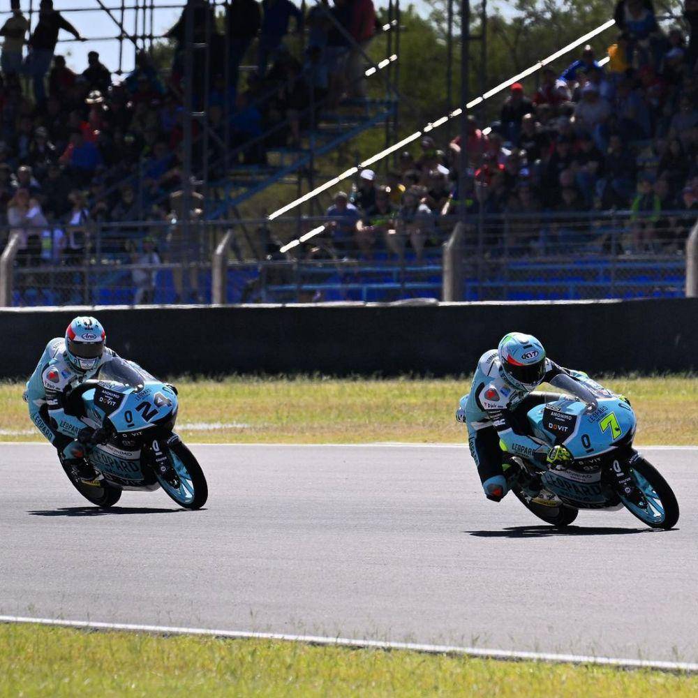 Dennis Foggia dan Tatsuki Suzuki (instagram.com/le0pardracing)